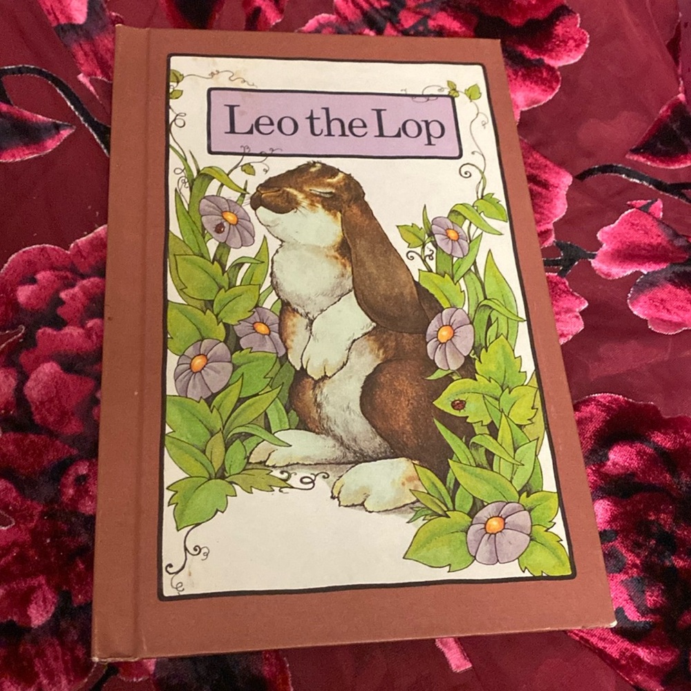 Serendipity Leo the Lop hardcover 1977 Stephen Cosgrove Robin James Rabbit
